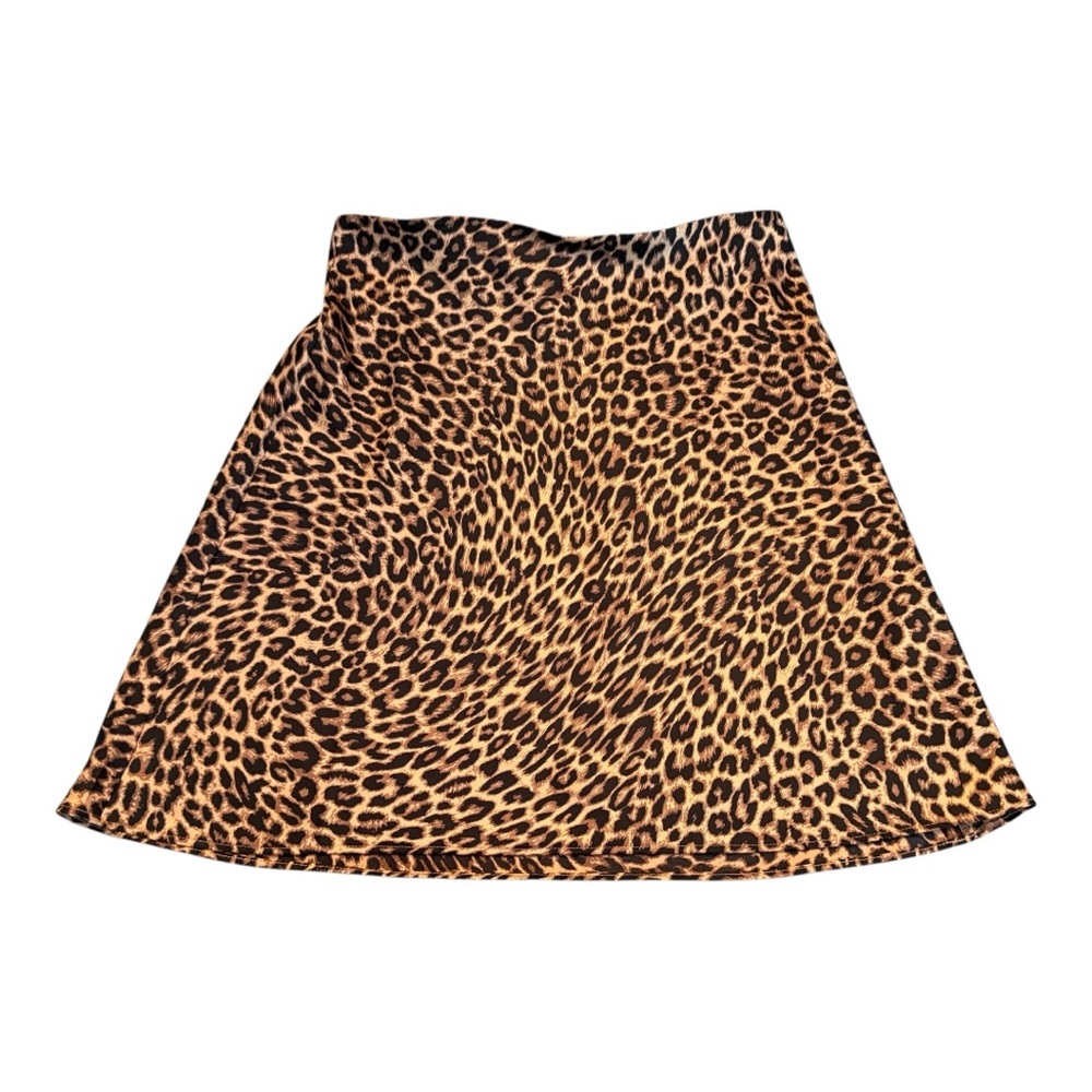 LOFT Leopard Print Bias Skirt Sz S 766253 - Picture 4 of 5